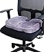 Utopia Bedding Seat Cushion - for Back Pain Relief, Sciatica & Tailbone Pain - Memory Foam Back Support Ideal for Office and Outdoor Chair, Cars, Desk and Couch - Great for Sciatica Pain Relief