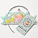 Jxstar Girls Crown Headband Mermaid Party Costume Supplies Mermaid Tiara Headband Pinkycolor Blue