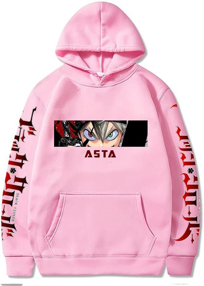 Japan Anime Black Clover hoodie Print Women's Hoodies