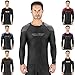 Elite Sports New Item Full Long Sleeve Compression, Mma, Bjj, No Gi, Cross Training Rash Guard, X-Large, Gray