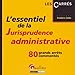 L'essentiel de la Jurisprudence administrative : 80 gands arrêts commentés by