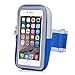 iPhone 6 Armband iPhone 6S Sports Armband- Badalink Running Armband Cell Phone Holder For Running Arm Band Case Strap Workout for iPhone 6 6S iPod Touch (Blue)