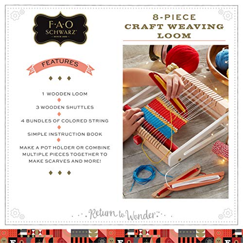 FAO SCHWARZ Weaving Loom Set - Image 2