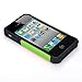 Pasonomi iPhone 4 Case-Premium Heavy Duty Hybrid Shockproof Durable Bumper Armor Cover for Apple iPhone 4S/4(Green)