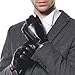 Luxury Men's Touchscreen Texting Winter Italian Nappa Leather Dress Driving Gloves (Cashmere/Wool/Fleece Lining) (8.5 ( US Standard Size ), Black ( Fleece Lining ))