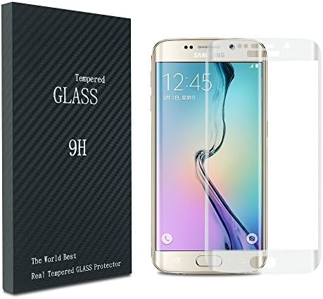 Skylarking 0.2mm Thinnest 3D Full Coverage,S6 Edge Plus Screen Protector, 5.7" Premium Curved PET Serface Clear Film Screen Protector for Samsung Galaxy S6 Edge Plus + (White)