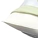 Memory Foam Bamboo Pillow, Bed Pillows for Comfort and Support by Lavish Home (Removable Pillow Cover, Hypoallergenic Pillow Protector)