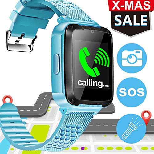 SIXONE Kid Smart Watch Phone SOS Tracker for Boy Girl Game Sport Watch with Anti-Lost Camera Electronic Learning Toy Wrist Watch Bracelet for Birthday Christmas Holiday Toy Gifts