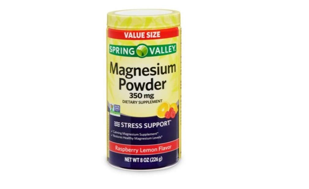 Magnesium Powder 350 mg (Raspberry Lemon)