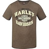 Harley-Davidson Men's Short Sleeve T-Shirt - NSA Naples | Vintage Engine XL