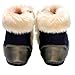 Kuner Baby Boys and Girls Plush Robber Sole Warm Snow Boots First Walkers Shoes
