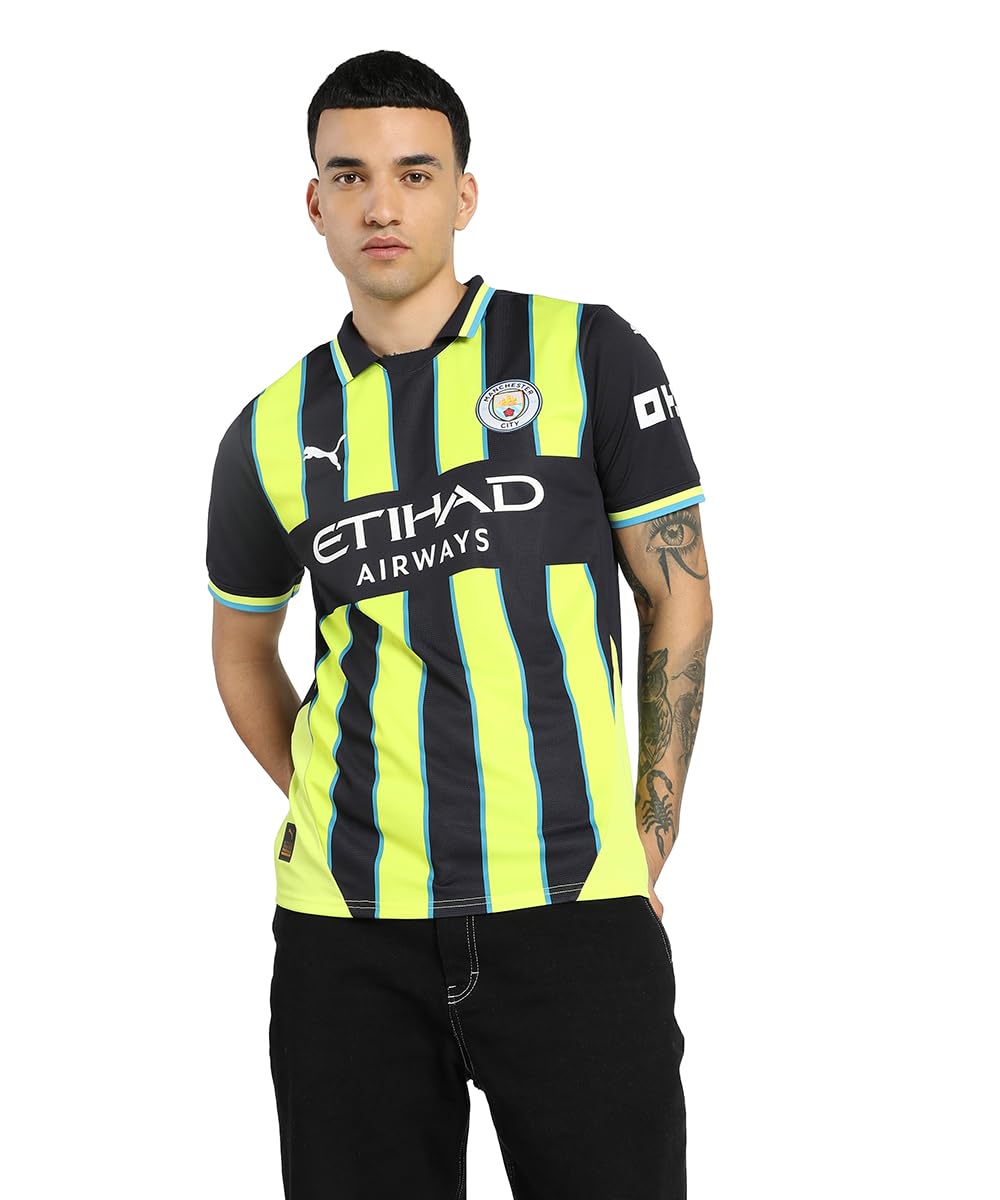 PUMA Manchester City Away Shirt 2024/25 Season - Replica - Men - New Navy - Size: XXL