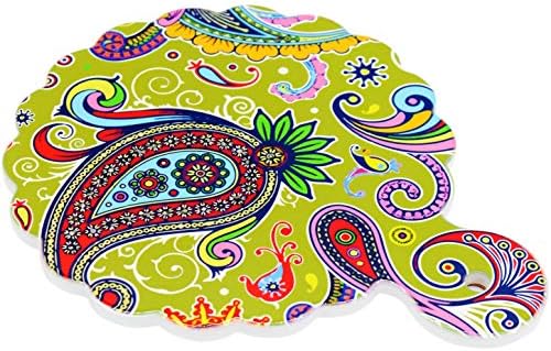 Creative Paisely Printing Hot Trivets Cork Coaster Pot Holder Pads Heat Resistant Mat Tableware Insulation Pad Potholders Insulation for Hot Dishes Home Decoration 790.27"
