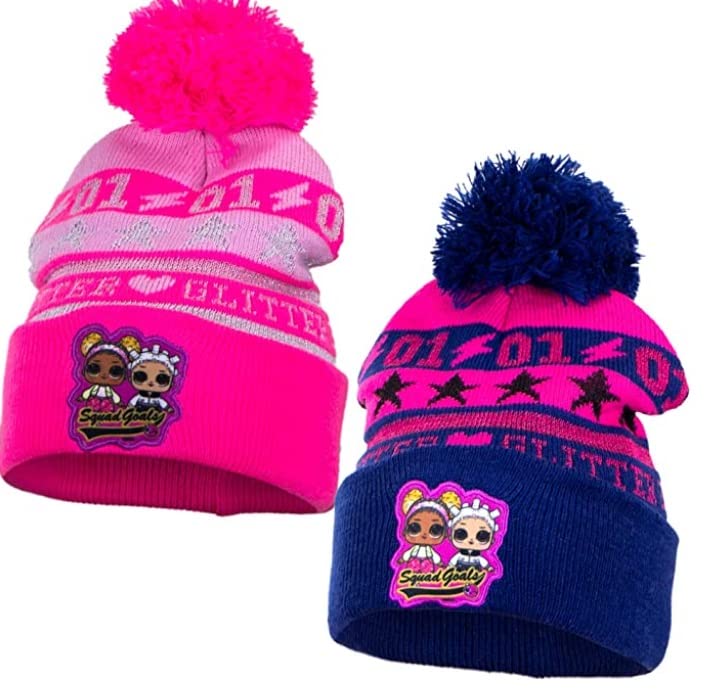 LOL Surprise Girl Winter Hat with with Blue