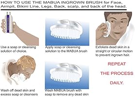 2 Pieces Of Exfoliating Head Body Armpit And Facial Ingrown