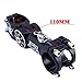 ZFZ Bicycle Bike Stem Adjustable Mountain Bike Road 31.8mmx110mm, 0/60 Degree, Black (31.8MM110)