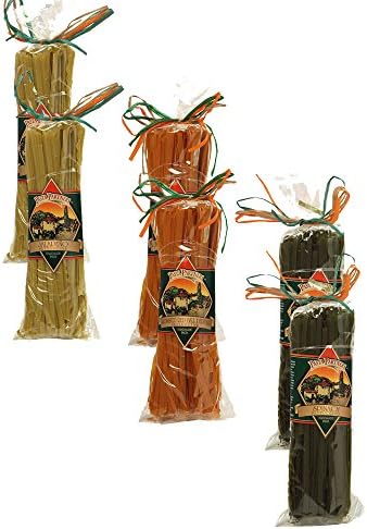 Intermountain Pasta Flavored Pasta Fettuccine Variety Pack Certified Kosher - 2 pack