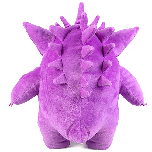 Pokémon Plüsch Kuscheltier Gengar 30 cm, Neue Pokemon Spielzeug 2021, Offiziell von Pokemon Lizenziert – Bild 5