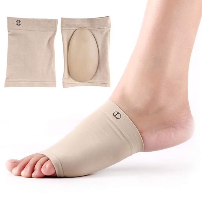 Anjetan 2PCS Arch Support Brace Protective Arch Sleeves