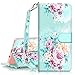 PIXIU for Samsung Glaxy Note 9 Wallet case, Unique PU Flip Folio Leather with Kickstand,Card Slot and Hand Strap Full Body Protective Cover Case for Glaxy Note 9 Peonies Flower