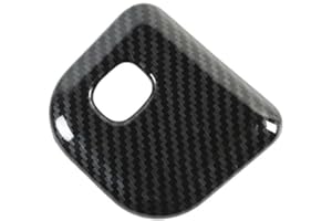 For Dodge For Durango 2011-21 Rear Trunk Switch Cover Trim in Carbon Fiber Style for Interior Enhancement