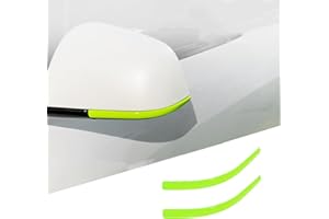 XTnueotr Side Mirror Trim Strip for Tesla Model Y, fit for Tesla Y Exterior Accessories (Green, Model Y)