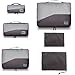 HOPERAY Packing Cubes Travel Organizer Mesh Bags Travel Gear Bag Accessories (Grey)