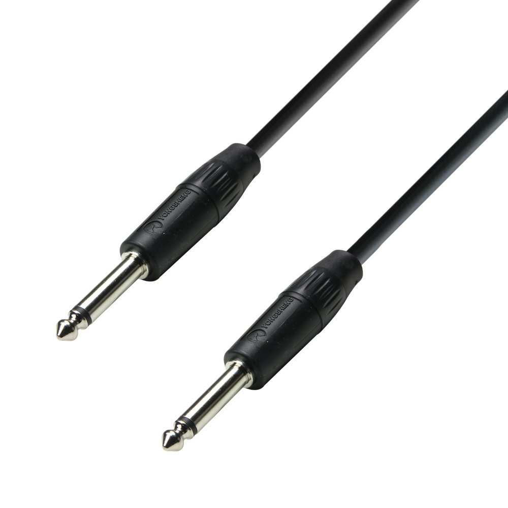 Adam Hall 3 Star Series 1.5m 2x 1.5mm² 6.3mm Jack Mono to 6.3mm Jack Mono Speaker Cable — image 1