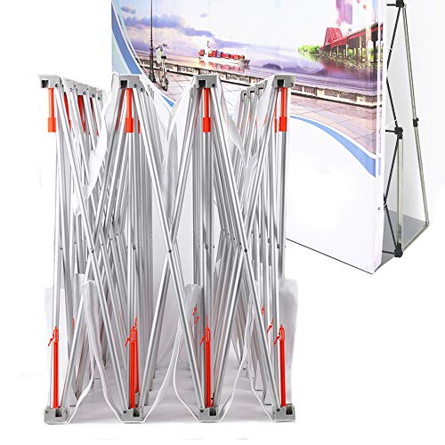 WUPYI Display Booth Frame,10ft x 8ft Tension Fabric Trade Show Display Straight Backdrop Booth Frame Pop Up,Aluminum Alloy,for Malls,Weddings,Hotels,Annual Meetings - Thumbnail 2