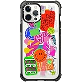 CASETiFY Ultra Impact Case for iPhone 12 Pro Max - Aries Moross Sticker - Clear Black