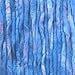 Wool Roving Hand Dyed. Super Soft BFL Combed Top Pre-Drafted for Easy Hand Spinning. Artisanal Craft Fiber ideal for Felting, Weaving, Wall Hangings and Embellishments. 1 Ounce. Copenhagen Blue