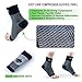 Plantar Fasciitis Pain Relief Recovery Kit - 9 PCs - Foot Compression Sleeves, Heel Protectors, Cushioned Arch Support Wraps & Inserts, Foot Massage Ball- Instruction Guide Included (L/XL)
