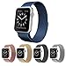 ViTech Magnetic Closure Clasp Mesh Loop Milanese Stainless Steel Replacement Band Strap for Apple and Sport Edition - (Blue-38mm)