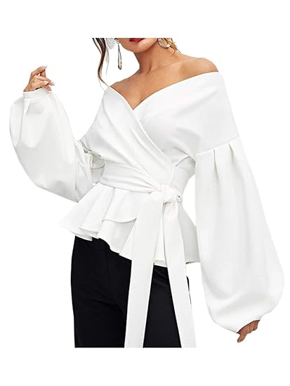 Women's white dressy blouses Outlet