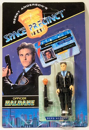 Gerry Andersons Space Precinct Officer Haldane Action Figure