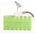 8.4V 2400mAh NiMH Battery Pack Rechargeable AA Battery with Standard Tamiya Connector for RC Car RC Truck Tank 1 Pack