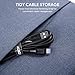 AUKEY USB C Cable 3.0, [5 Pack, 3ft x3 6ft 1ft] USB Type C Cable Fast Charge & Super-Speed Data Transfer Samsung Galaxy Note 9 S9 Note 8 S8 S8+, LG V30 V20 G6 G5, HTC U11/10
