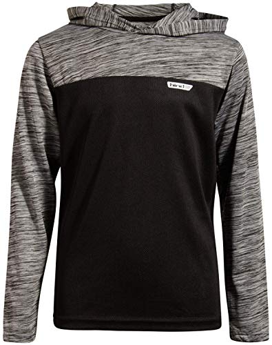 Hind Boys (4-Piece) Performance T-Shirt and Active Pant Sets (2 Full Sets) (Red/Grey with Hood, 5/6)' - Thumbnail 3