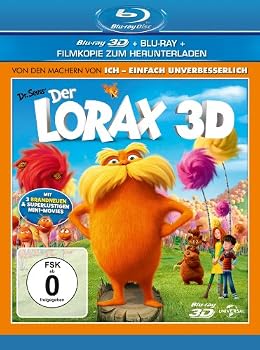 Der Lorax 3D Blu-ray Der Lorax 3D Blu-ray