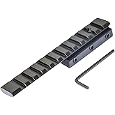 360 Tactical – Scope Rail Adapter Riser Dovetail to Weaver- 11 Slots
