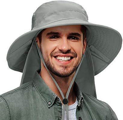 wide brim sun blocker hat