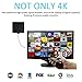 MATIS Indoor Amplified Digital HDTV Antenna 60~80 Mile Range Local Broadcast 4K/HD/VHF/UHF Signal TV Channels w/Detachable Amplifier and 13.5feet Coax Cable(2018 Newest Version)
