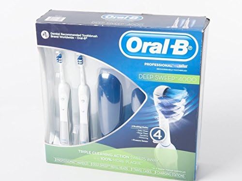 Oral-B Professional Deep Sweep 4000 Twin-Pack