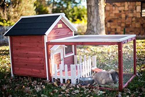 Advantek The White Picket Fence Rabbit Hutch