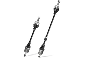 TAUTOY 44306SNA000 Pair (2) Front CV Axle Shaft Assembly (1.8L ONLY) Compatible with Honda Civic 2006 2007 2008 2009 2010 2011 2012 2013 2014 2015, Automatic Transmission, Driver and Passenger Side