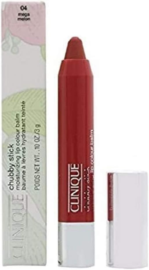 Clinique Chubby Stick Moisturising Lip Colour Balm 04 Mega Melon - Full Size