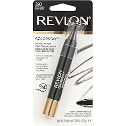 Revlon ColorStay Brow Crayon, Soft Black