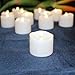 LED Lytes Flameless Candles, Set of 12 Battery Operated Tea Lights with 6 Hour Timer and Warm White Flame
