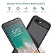 Battery case for iPhone 7 Plus/ 8 Plus/6 Plus/6s Plus, Kilponen 8500mah Portable Protective Battery Charging Case Slim Extended Rechargeable Battery Pack Charger Case for iPhone 8 Plus 7 Plus 6 Plus