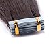 Rinboool Tape in Hair Extensions, Real Natural Remy Human Hair, Seamless Straight Pu Skin Weft, 14 Inch 40 Gram 20 Pieces, Ombre Medium Brown to 613 Blonde